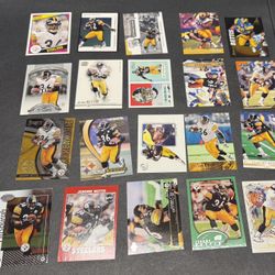 Jerome Bettis 20 trading card lot