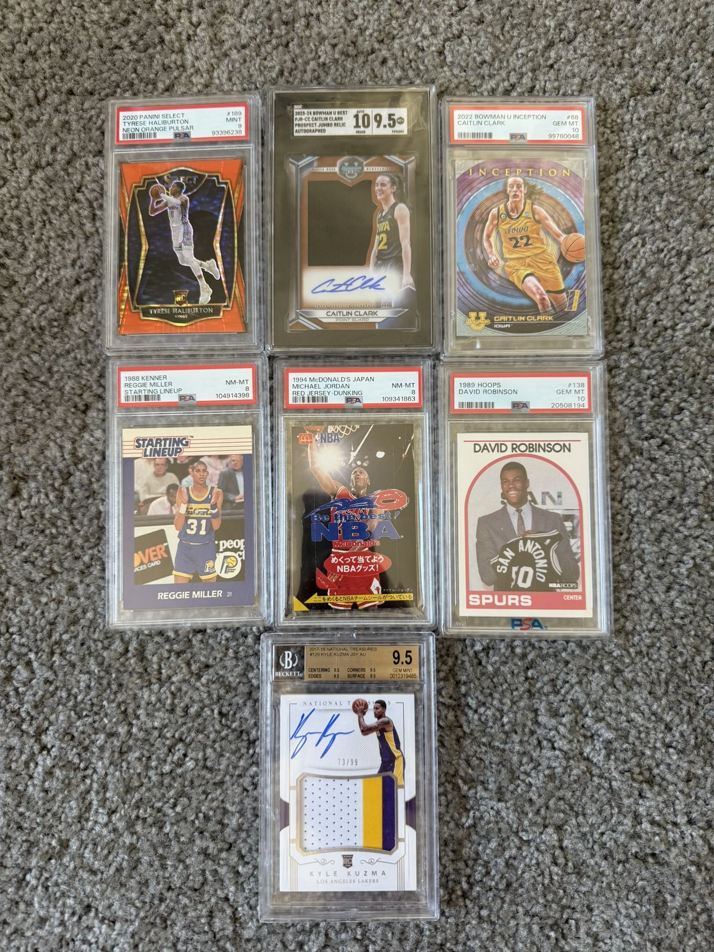 GRADED TRADING CARDS