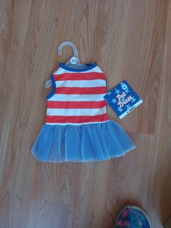 4th Of July Dog Dress 