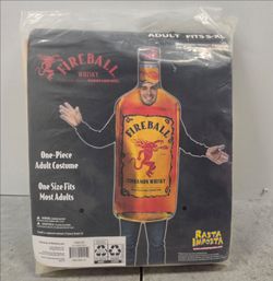 Rasta Imposta Fireball Bottle Halloween Costume