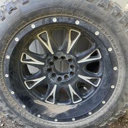 Off Road Rim And Tire