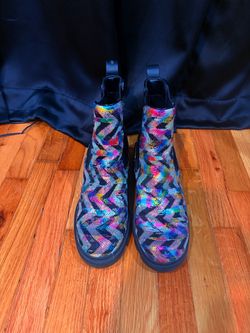Colorful Sequin Platforms