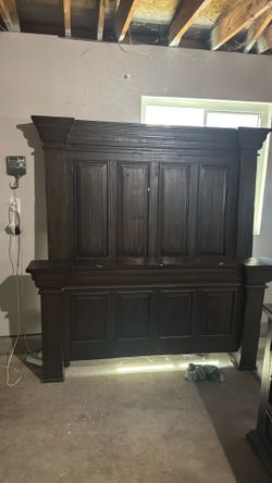 Headboard and dresser sets