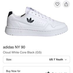 NEW Adidas NY 90 J