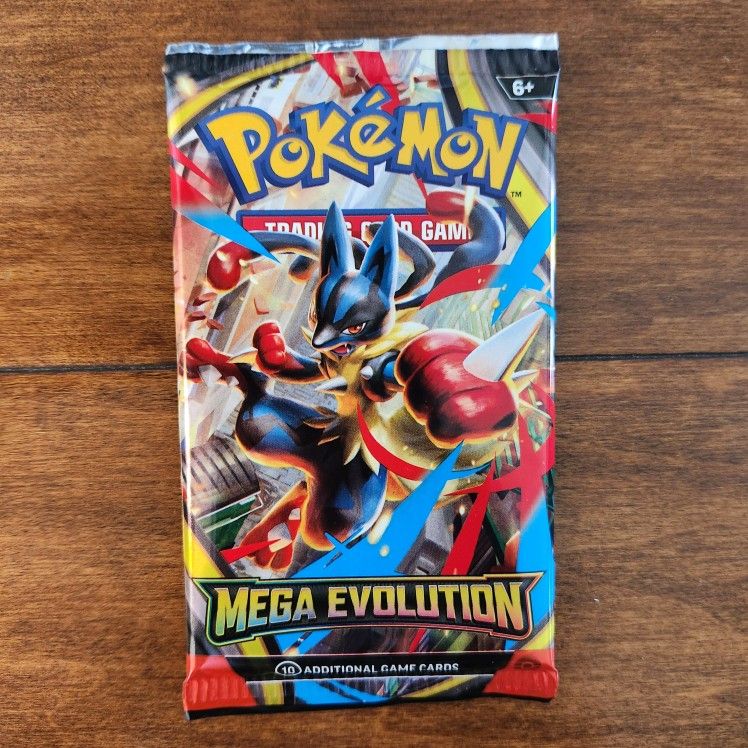 Pokemon Mega Evolution Booster Pack - ME01: Mega Evolution (MEG