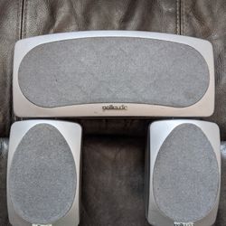 Polk Audio 3 Satellite Speakers For Home Theater System
