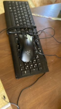 Lenova Keyboard And A Deathadder Mouse . All Working