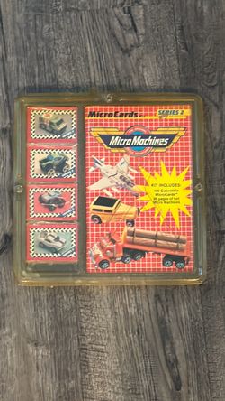 1989 Micro Machines Micro Cards Kit sealed