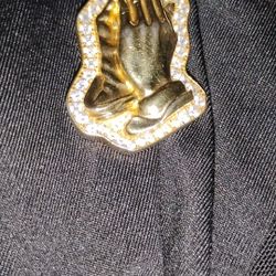Prayer Hand Pendant 