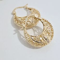 14k Gold Plated Earrings 