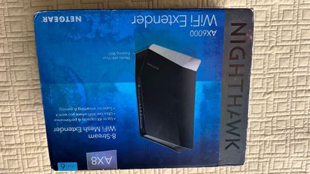 NetGear Mesh Wifi Extender AX8