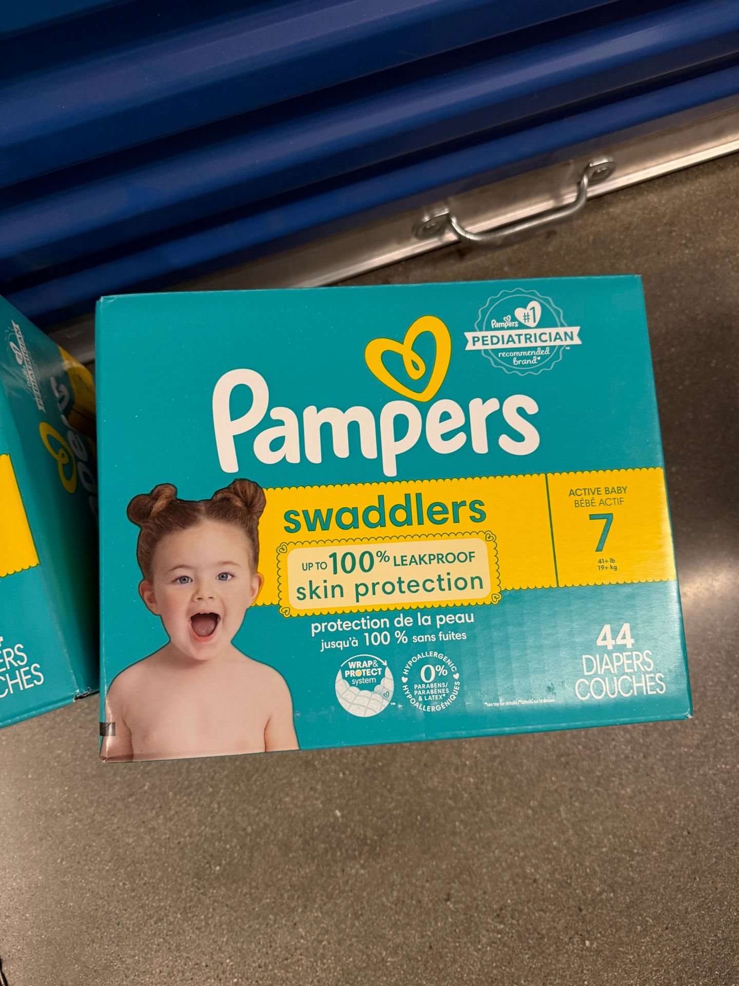 Pampers Swaddlers Box Size 7 Diapers