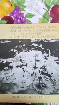 The Philadelphia Orchestra featuring 4 Cello Concertos