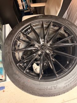 19” black rims
