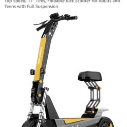 Tomofree Fast Electric Scooter, 6000W/3000W,60V 35Ah Off Road E Scooter, 55 Miles Long Range, 50 MPH/40 MPH Top Speed, 11" Tires, Foldable Kick Scoote