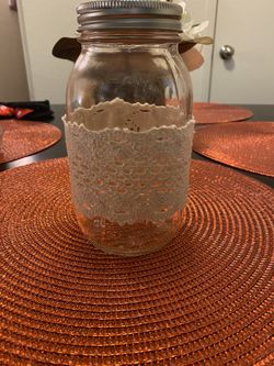 Centerpiece Mason jars