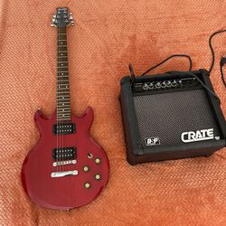 Ibanez Gio Electric Guitar And Amplifier 