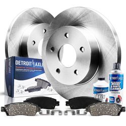 Rear Breaks And Rotors Set. New!