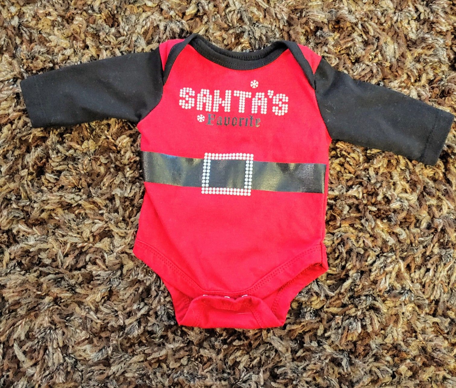 Adorable infant Christmas outfit
