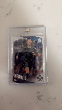 Topps Erling Haaland Manchester City Trading Card