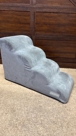 Liruguo Gray Foam Pet Stairs