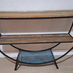Rustic accent table