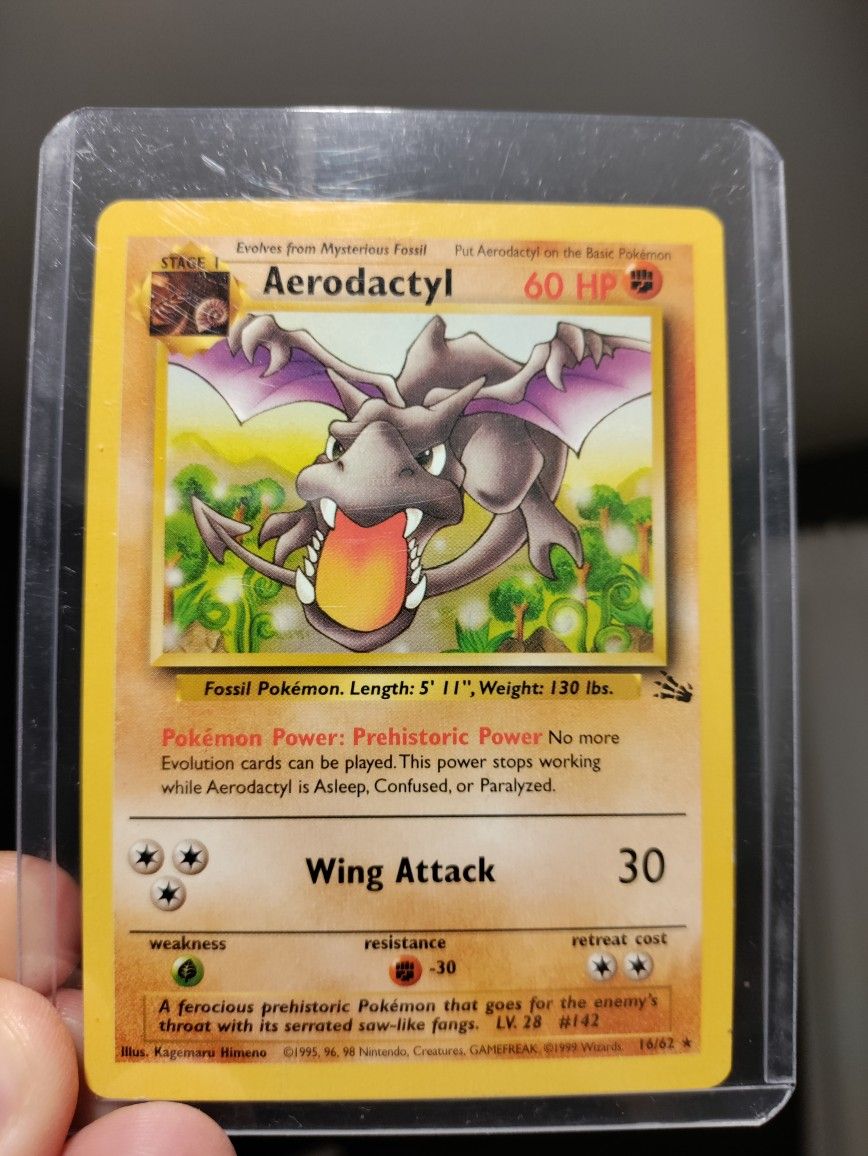 Pokemon Card - Aerodactyl