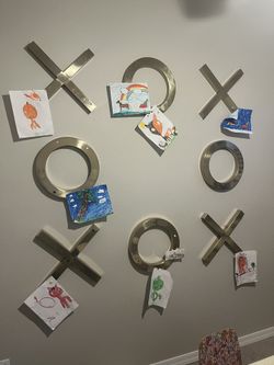 Pottery Barn Teen X O Magnetic Sign 