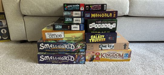 Assorted board games!