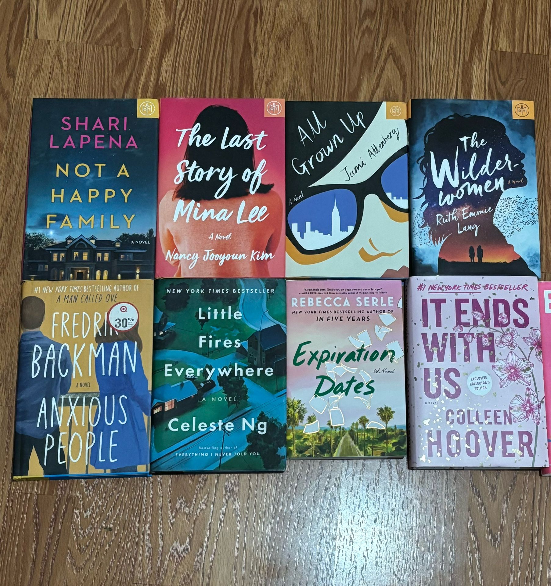 Popular Hardcover Books and Book of The Month Books!!! Just $7 or $8 Dollars!