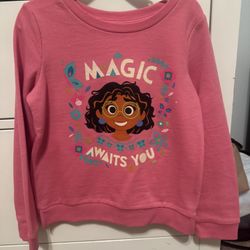 Girls Disney Encanto Sweatshirt Size 5