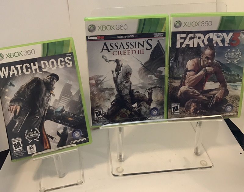 Xbox 360 3 games $25