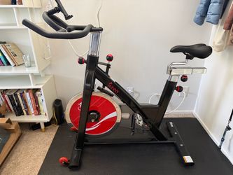 Sunny Stationary Spin Bike with mat