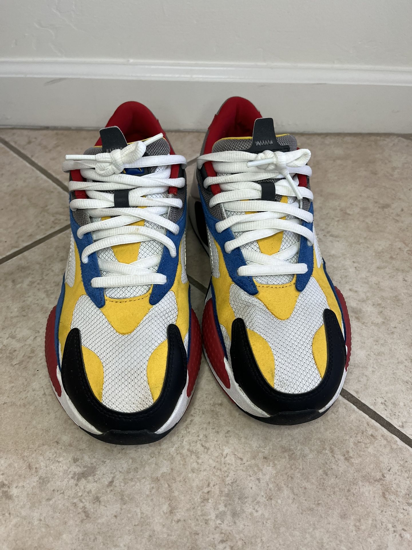 Multicolored Puma Shoes