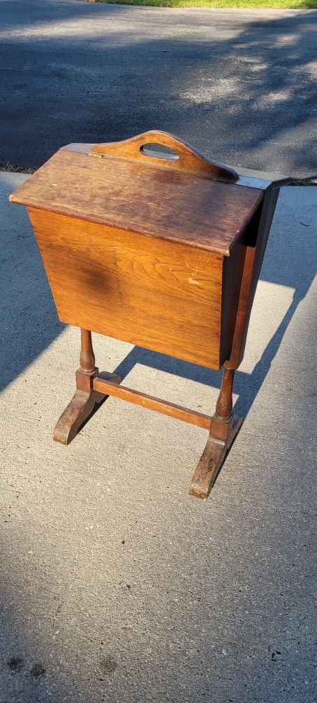 Antique Vintage Sewing Box