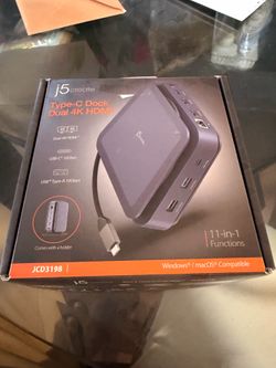 Type c dock dual 4k HDMI