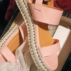 Brand New Women's Pink Sandals