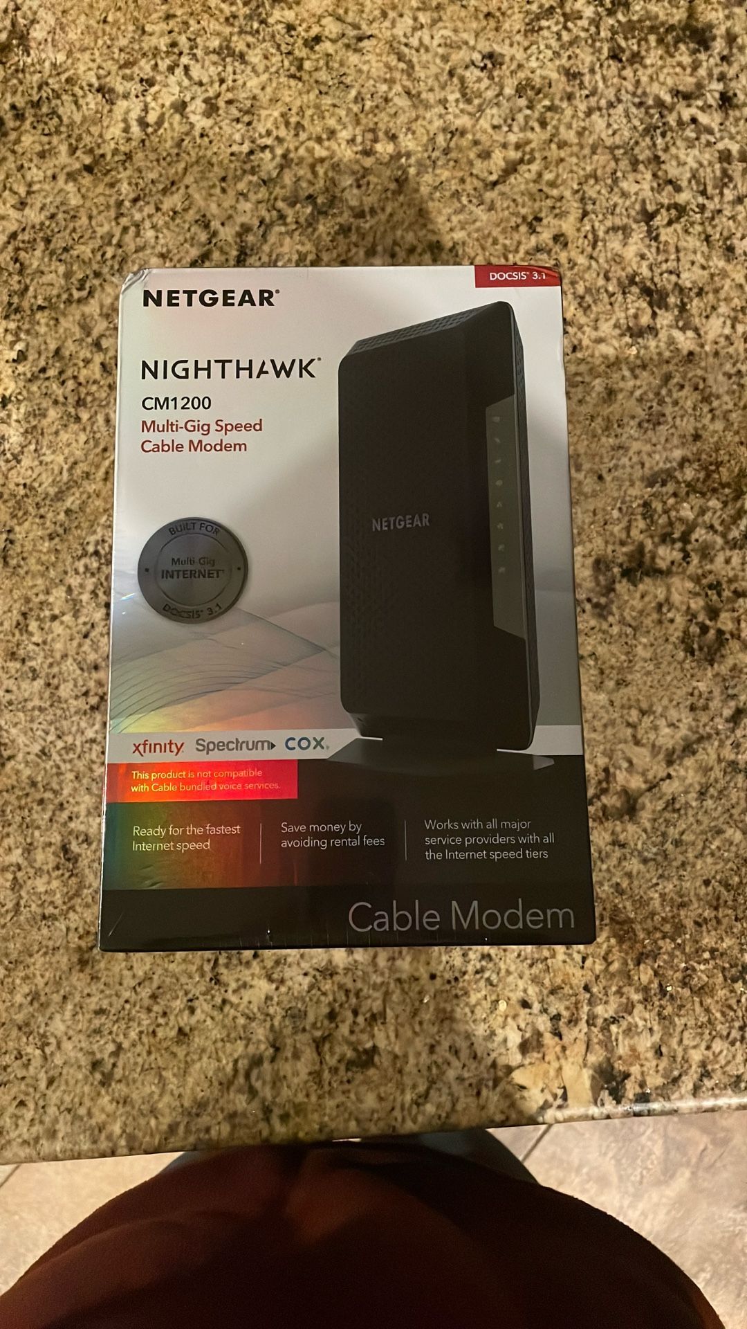 NETGEAR Nighthawk Cable Modem CM1200
