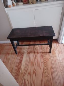 Old Piano Bench