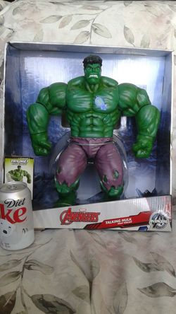Marvel The Avengers talking Hulk 15" Huge Hulk Figure First Edition Hulk Figure 15 Phrases Marvel Hulk Action Figure Hulk Legends Figure Style