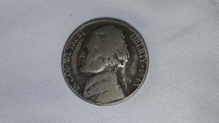 1943 war time nickle