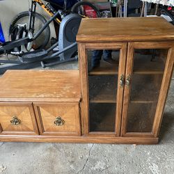 Stereo Cabinet Shelf Table 
