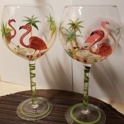 Pink Flamingo Glasses