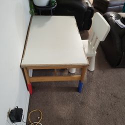 KIDS  STUDY TABLE AND CHAIR