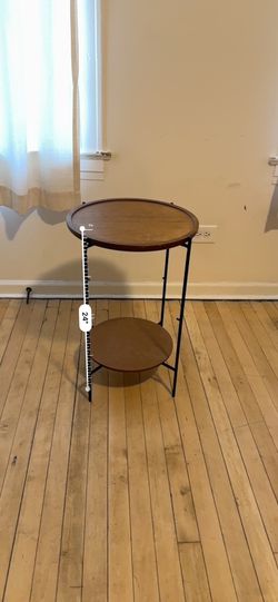 Small Round Wood Table