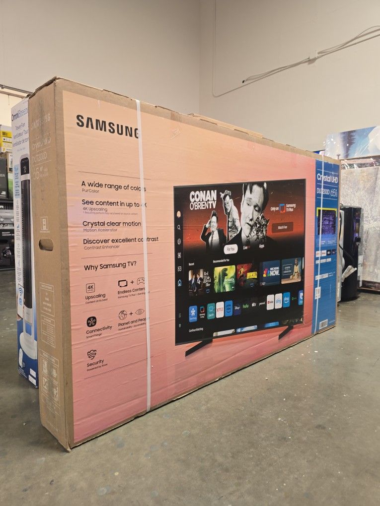 65" Samsung 4k Uhd Smart Tv