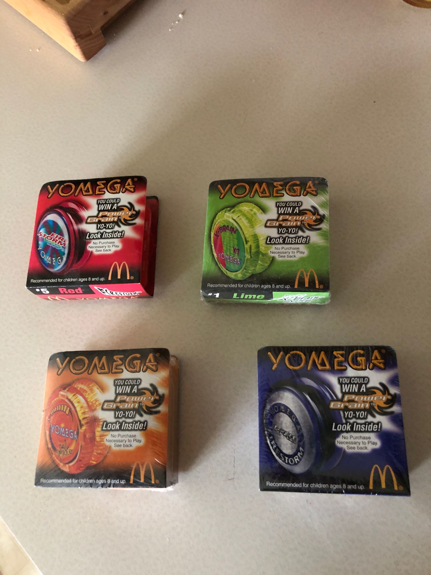 Vintage McDonald’s Yomega YoYo’s
