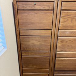 Wooden Filing Cabinets