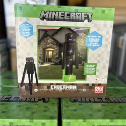 Minecraft Enderman Inflatable 8.5ft Party Decor Christmas 