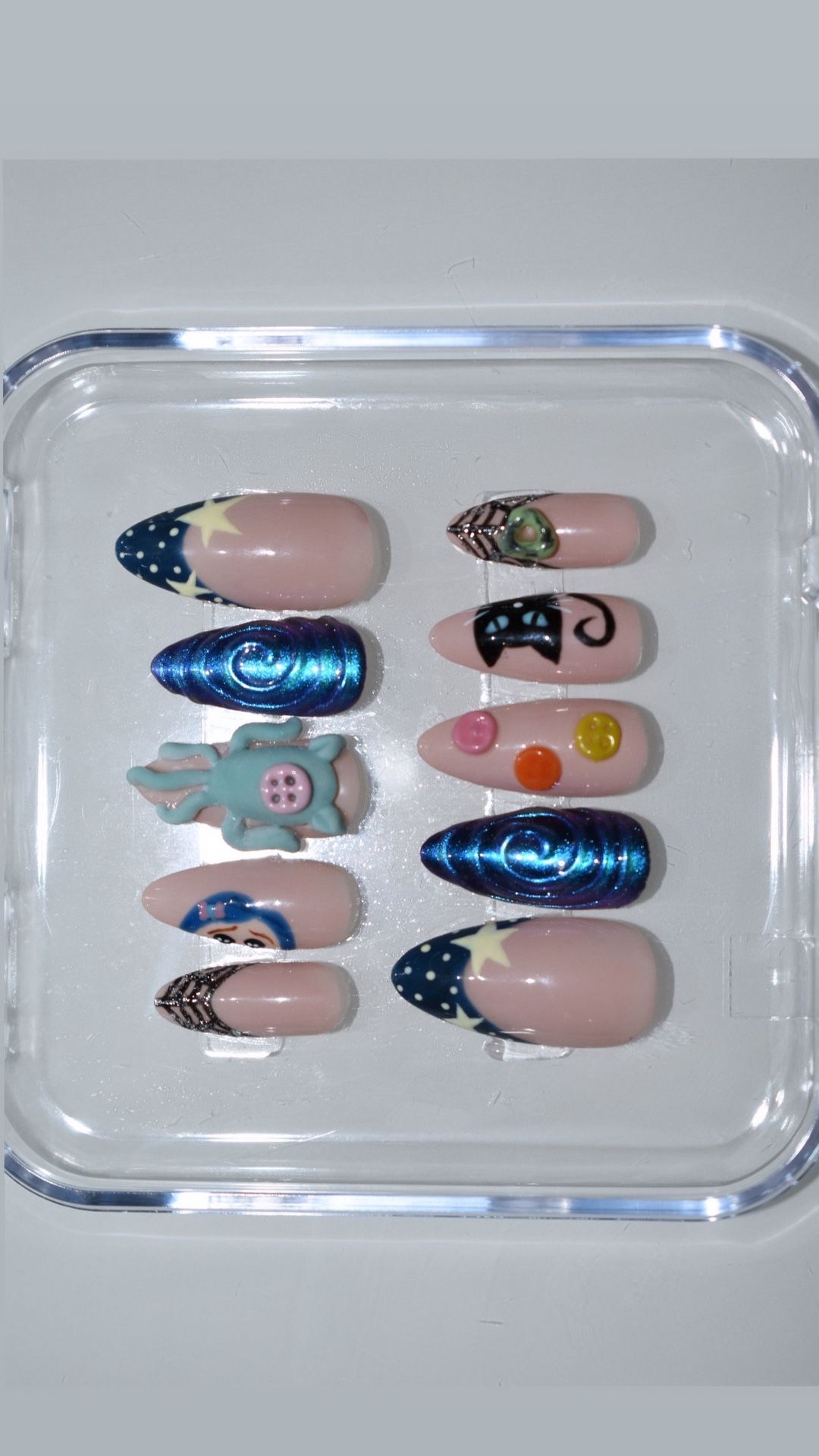 Coraline press on nails πβοΈπ¬πΈοΈπββ¬